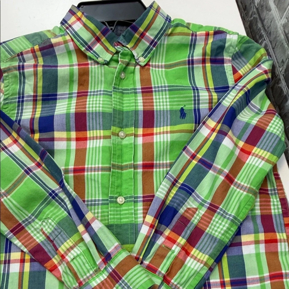 Boy's Ralph Lauren Plaid‎ Shirt